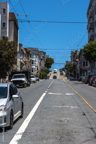 Fototapeta Naklejka Na Ścianę i Meble -  Union Street in San Francisco, California