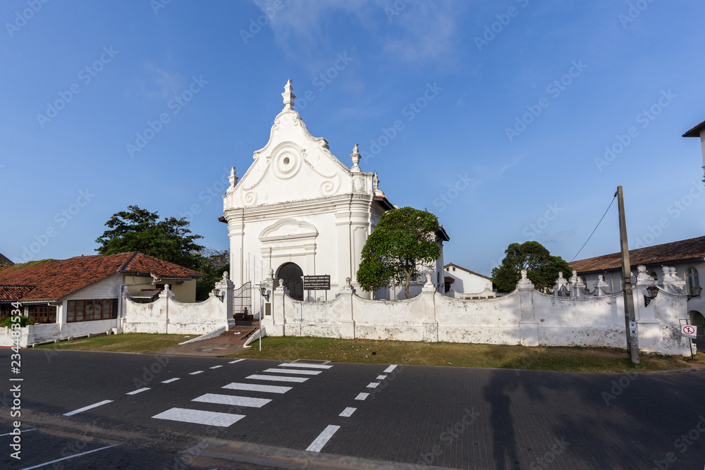 Dutch reformed church in Galle Fort, Sri Lanka