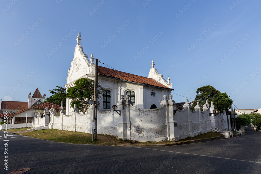 Dutch reformed church in Galle Fort, Sri Lanka