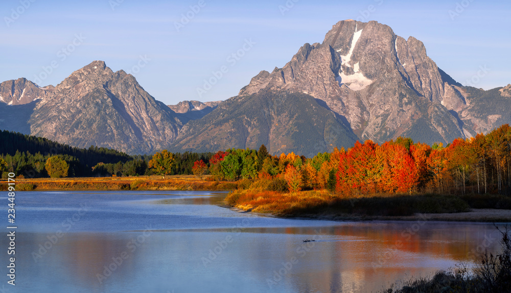 Naklejka premium Oxbow Bend, Grand Teton National Park