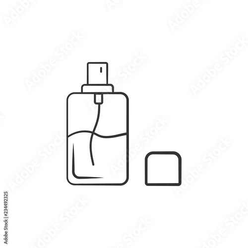 Jar of women's perfume icon. Element of woman makeup icon for mobile concept and web apps. Detailed Jar of women's perfume icon can be used for web and mobile