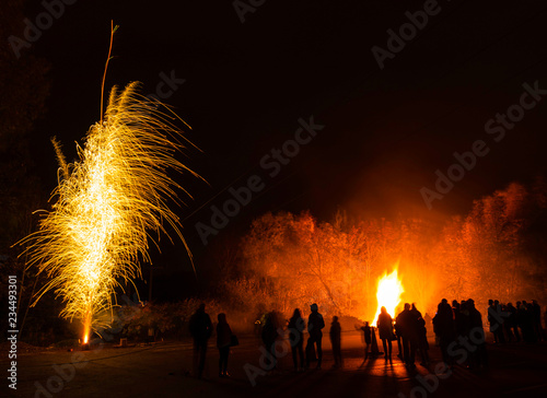 bonfire night in the uk