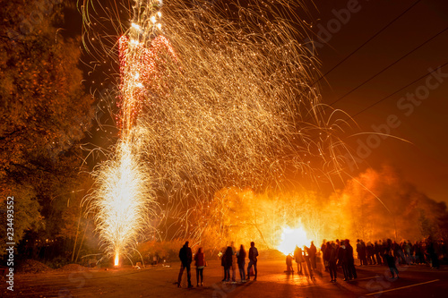 bonfire night in the uk