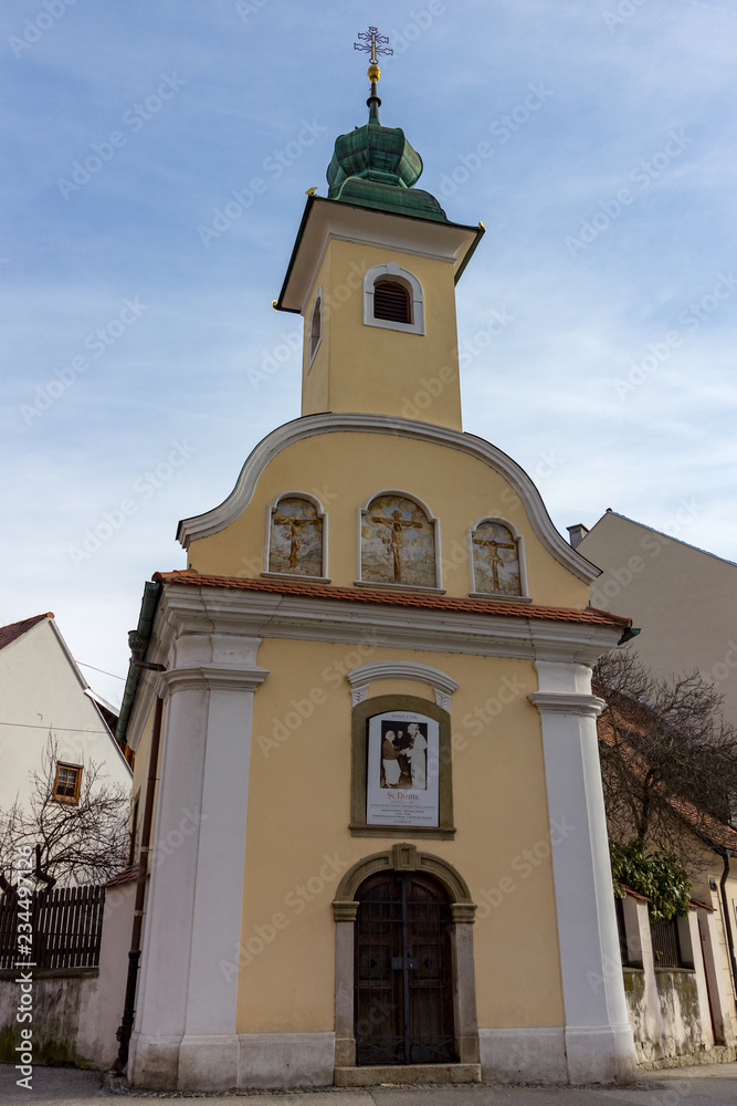 Chapel of Saint Dismas in Zagreb, Croatia