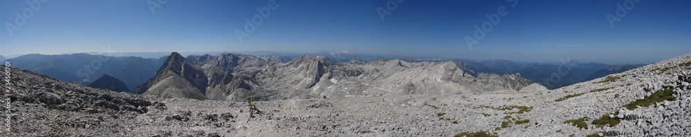 Stonefield in the Alps - Panorama Stonefield in the Alps - Panorama