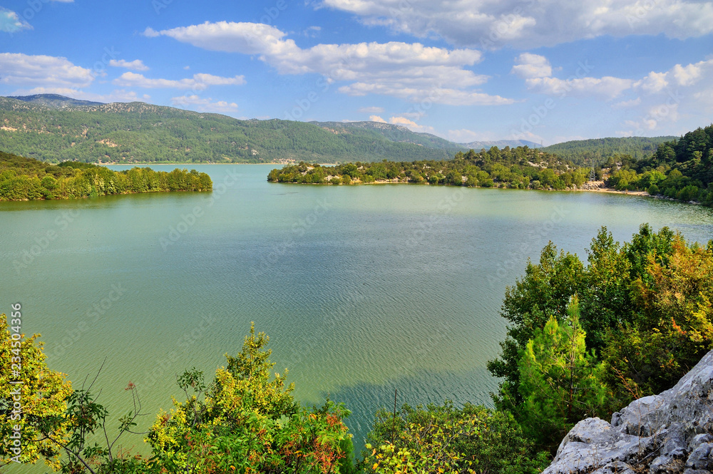Kovada Lake, Egirdir, isparta Turkey-Kovada lake Natioanal Park