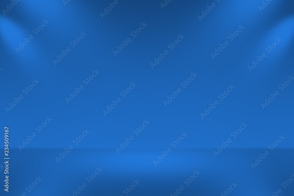 Obraz premium Product showcase spotlight background. Clean photographer studio. Light from the top.
