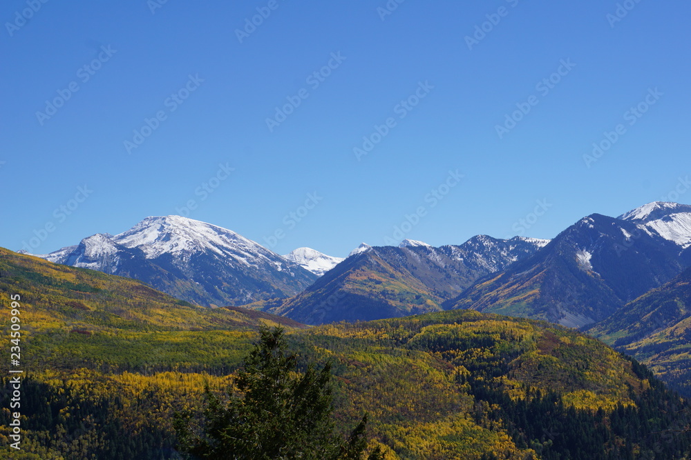 Fototapeta premium landscape in the mountains