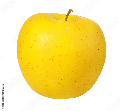 Apple on a white background