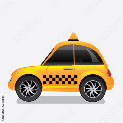 Taxi cab icon design. Eps10 vector illustration.