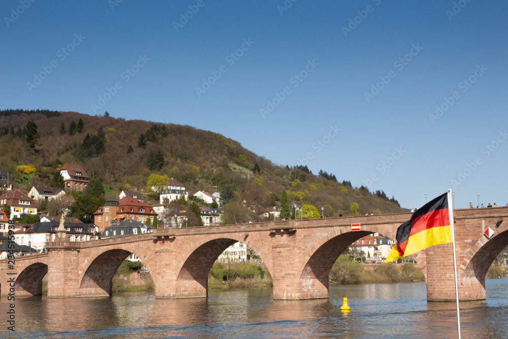 Fototapeta premium Brücke in Deutschland