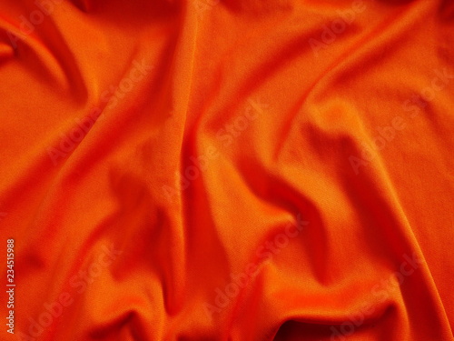 red silk background,orange fabric clothing