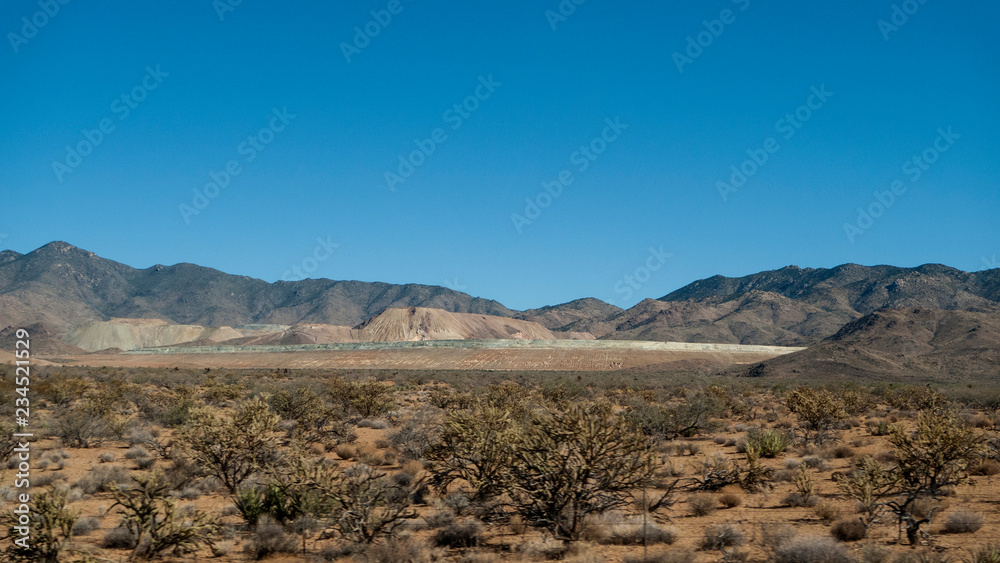 Arizona panorama landscape of the desert