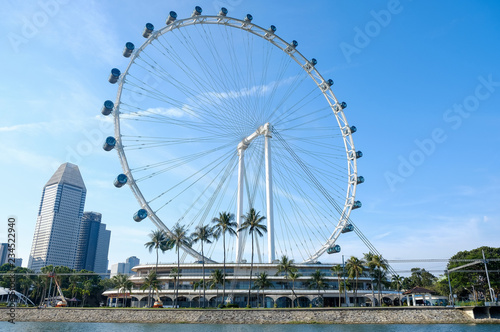 Singapore flyer  ferris wheel