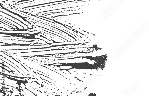 Grunge texture. Distress black grey rough trace. A