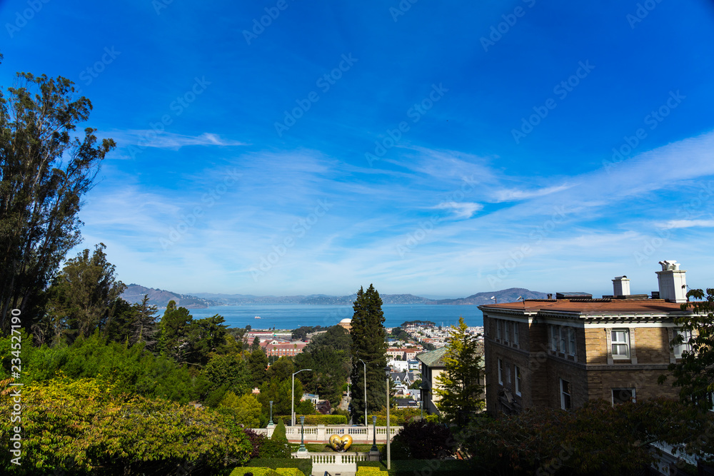 Obraz premium panoramic view of the city