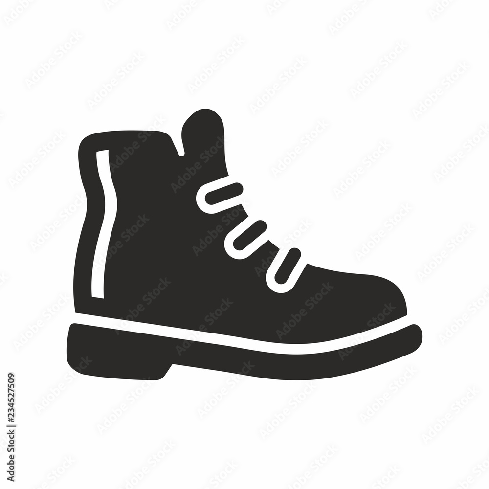 Industrial boot icon
