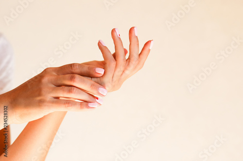 Manicure hands