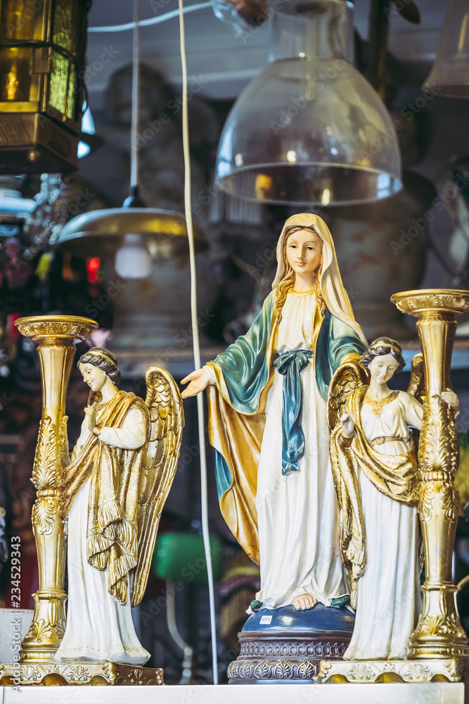 Obraz premium Statuette de Vierge