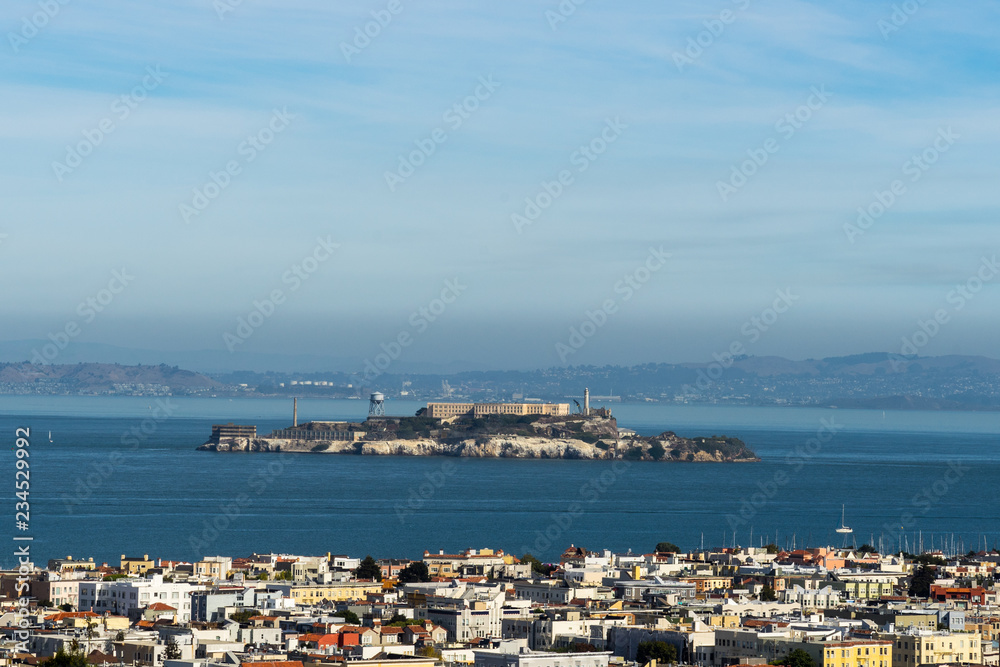 view at Alcatraz Island