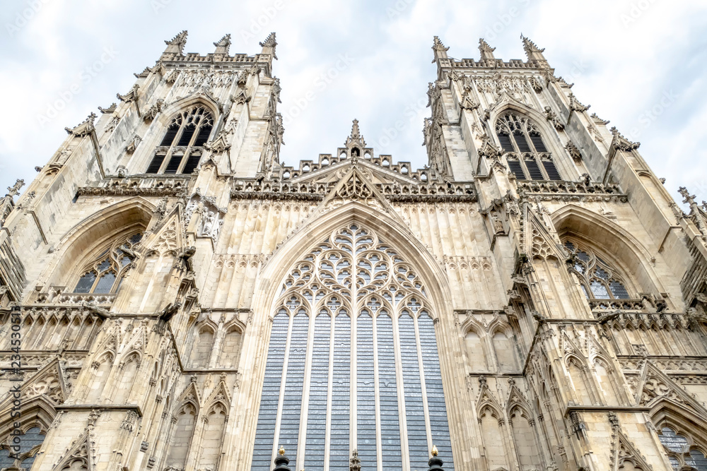 Facade of the Cathedral of York