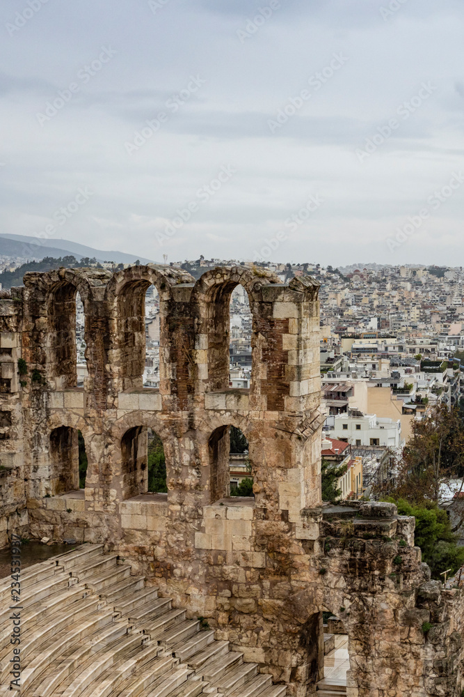 Herodes theatre in Athens