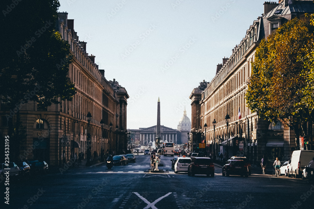 Fototapeta premium french street