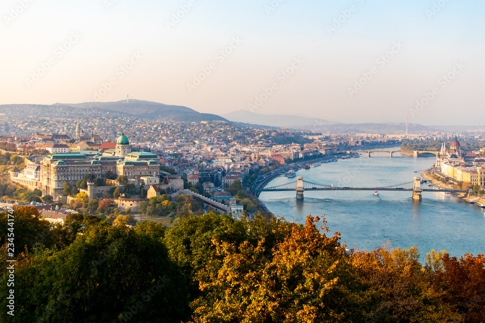 Fototapeta premium budapeszt panorama 
