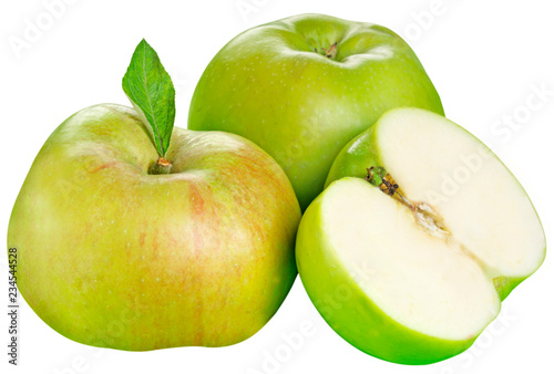 Obraz na płótnie BRAMLEY COOKING APPLES CUT OUT
