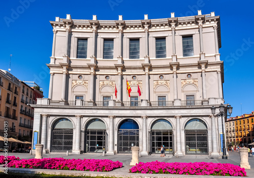 Royal theatre (Teatro Real), Madrid, Spain photo