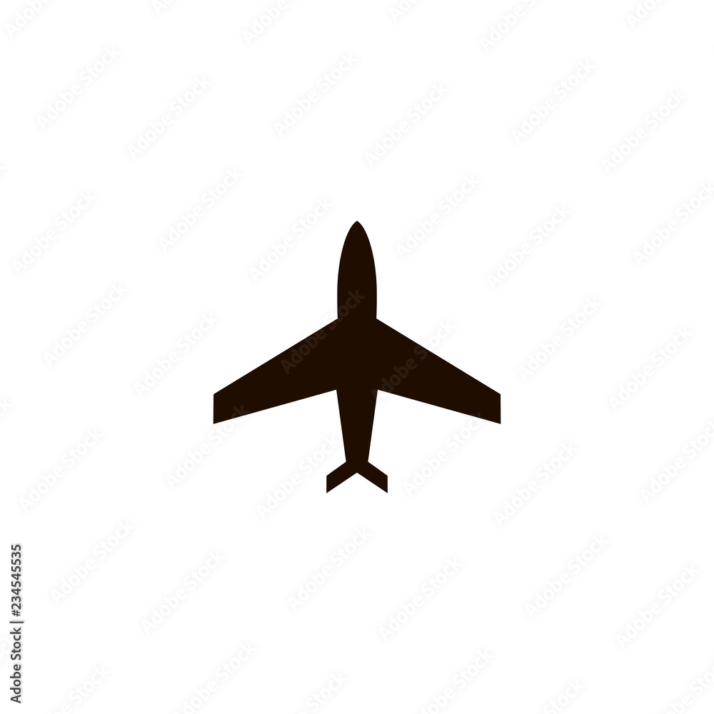 Plane icon. flat design