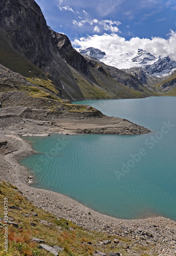 Gulf of Mooserboden in the Hohe Tauern. Austria.