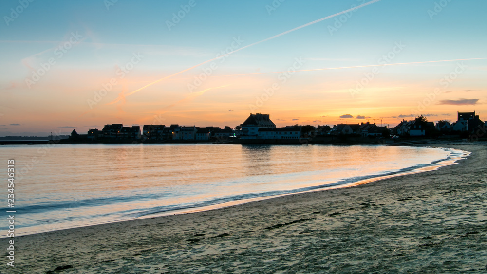 Obraz premium La plage de Larmor
