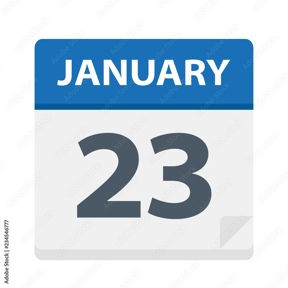 January 23 - Calendar Icon January 23 - Calendar Icon
