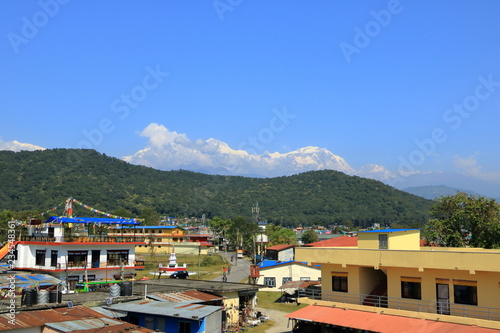 View at Annapurna mountain range from Pokhara, Nepal © Dynamoland