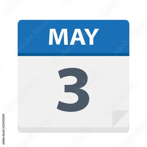 May 3 - Calendar Icon