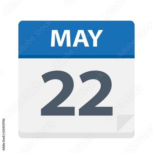 May 22 - Calendar Icon