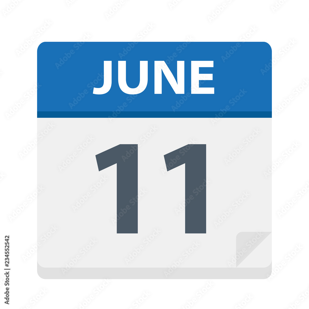 June 11 - Calendar Icon June 11 - Calendar Icon