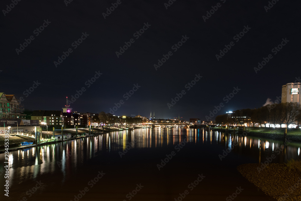 night lights Bremen