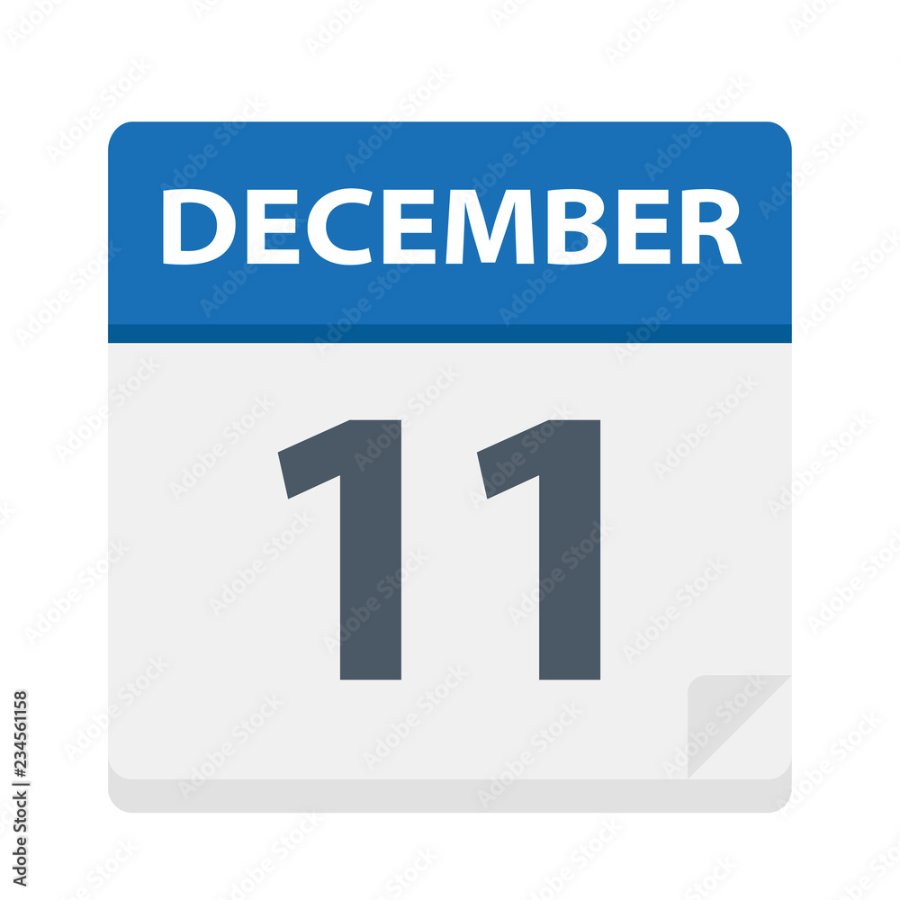 December 11 - Calendar Icon