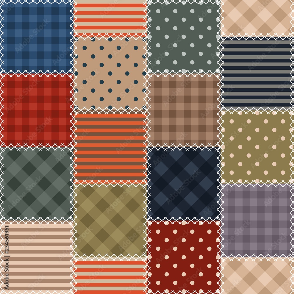 patchwork background with different patterns patchwork background with different patterns