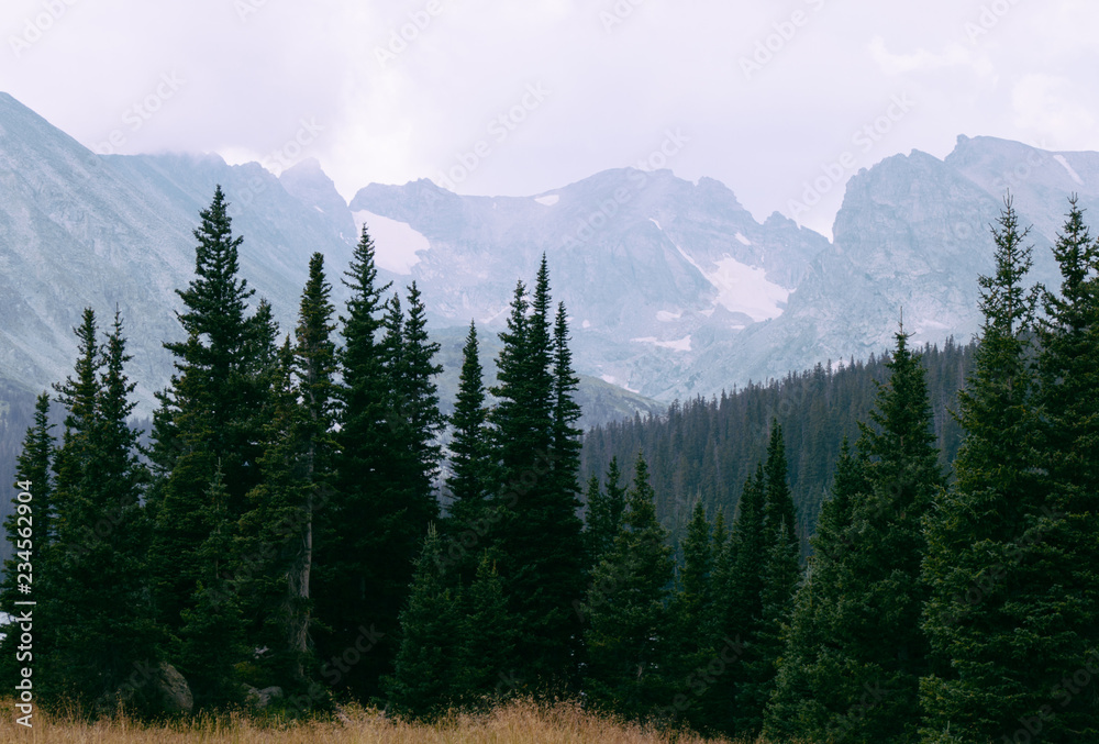 Distant mountains Distant mountains