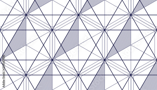 Geometric 3d lines abstract...
