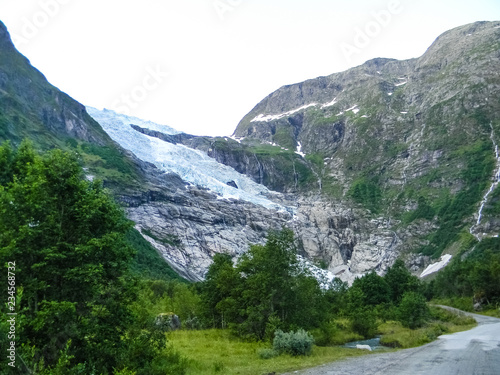 Boyabreen Glacier, Norway photo