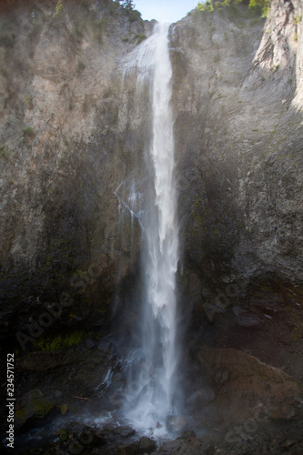 waterfall in forest