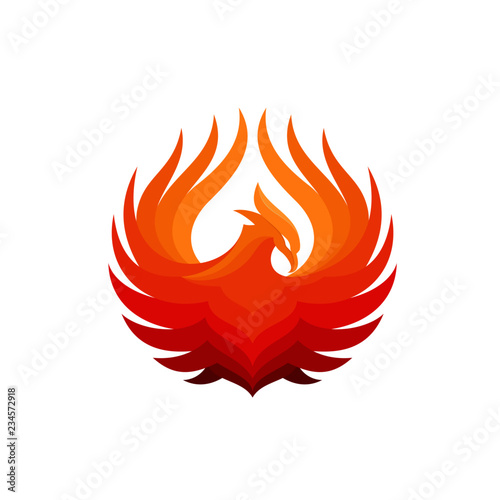 Luxury Phoenix Logo Template