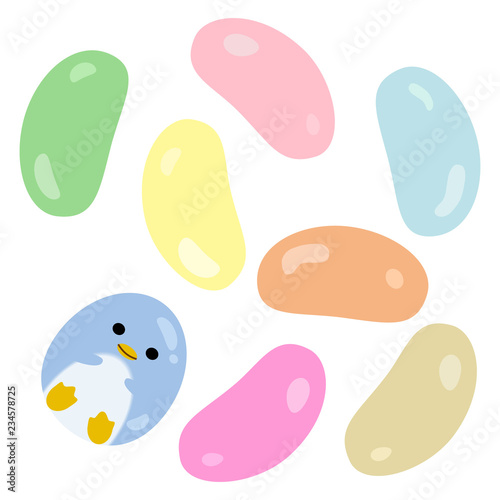 ジェリービーンズとペンギン