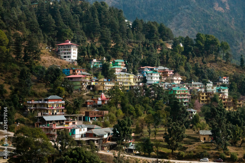 Beautiful view of the small town of Mcleod Ganj in northern India. © Travel Wild