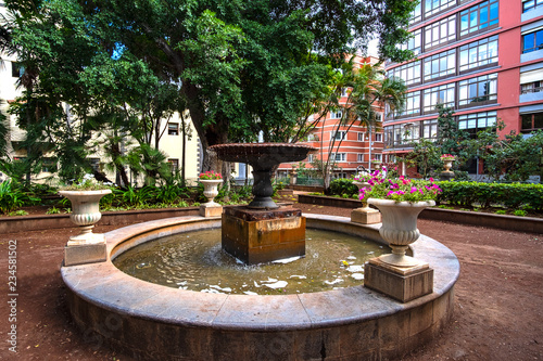 The history in Santa Cruz - the capital of Tenerife.