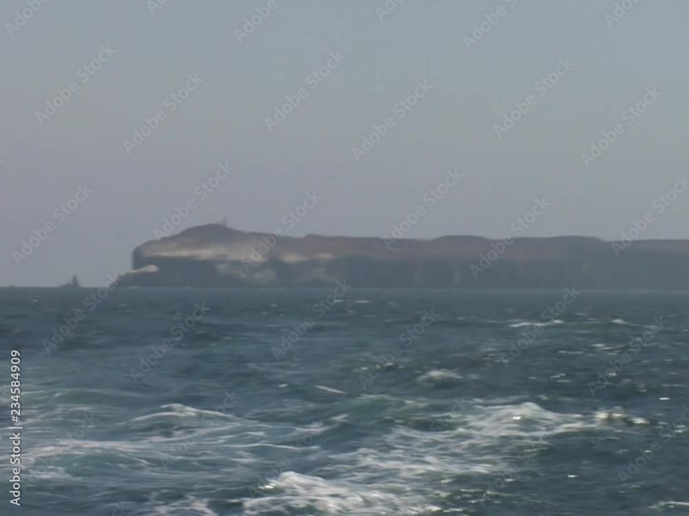 Leaving Channel Islands by Boat Leaving Channel Islands by Boat